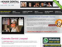 Tablet Screenshot of khandental.co.uk